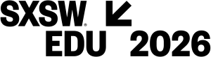 2026 SXSW EDU Year Logo Blk